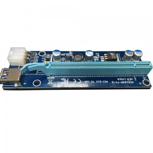 Makki Mining Riser/Extender PCI Express 1x to 16x v.1701A - 470uf - MAKKI-SR1701A-470