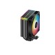 DeepCool охладител CPU Cooler AG400 Black - Addressable RGB V2 - LGA1851/AM5, R-AG400-BKAMMN-GJD