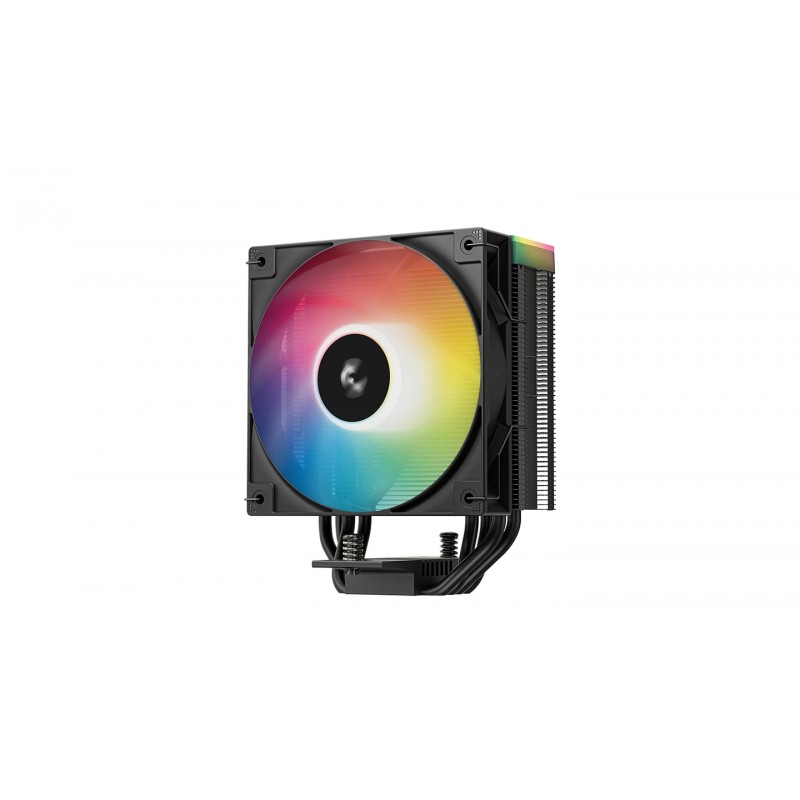 DeepCool охладител CPU Cooler AG400 Black - Addressable RGB V2 - LGA1851/AM5, R-AG400-BKAMMN-GJD
