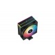 DeepCool охладител CPU Cooler AG400 Black - Addressable RGB V2 - LGA1851/AM5, R-AG400-BKAMMN-GJD