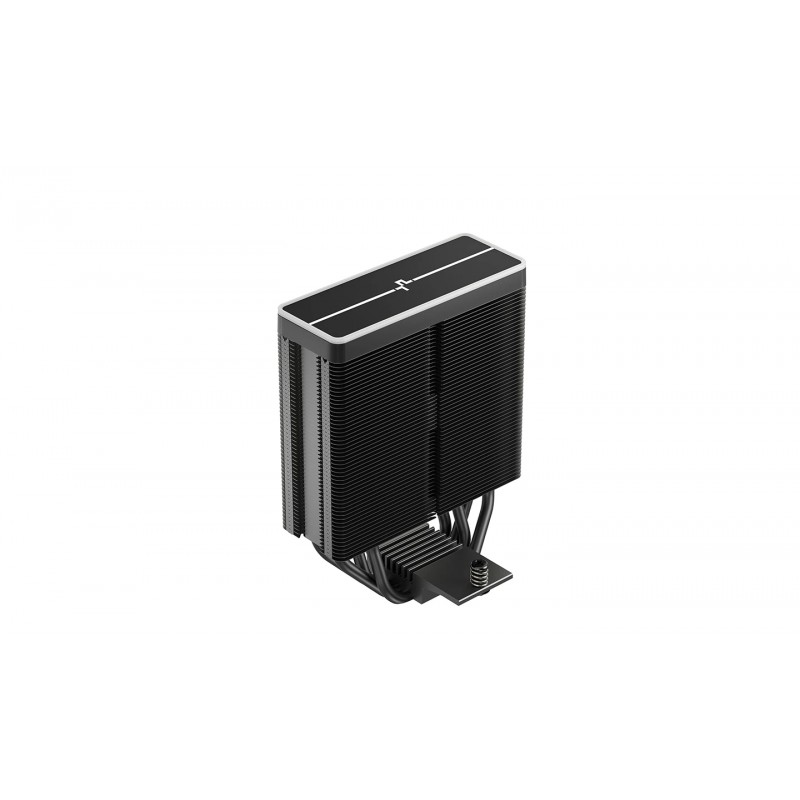 DeepCool охладител CPU Cooler AG400 Black - Addressable RGB V2 - LGA1851/AM5, R-AG400-BKAMMN-GJD