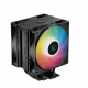 DeepCool охладител CPU Cooler AG400 DIGITAL PLUS - Addressable RGB - LGA1700/AM5, R-AG400-BKADMP-G-1