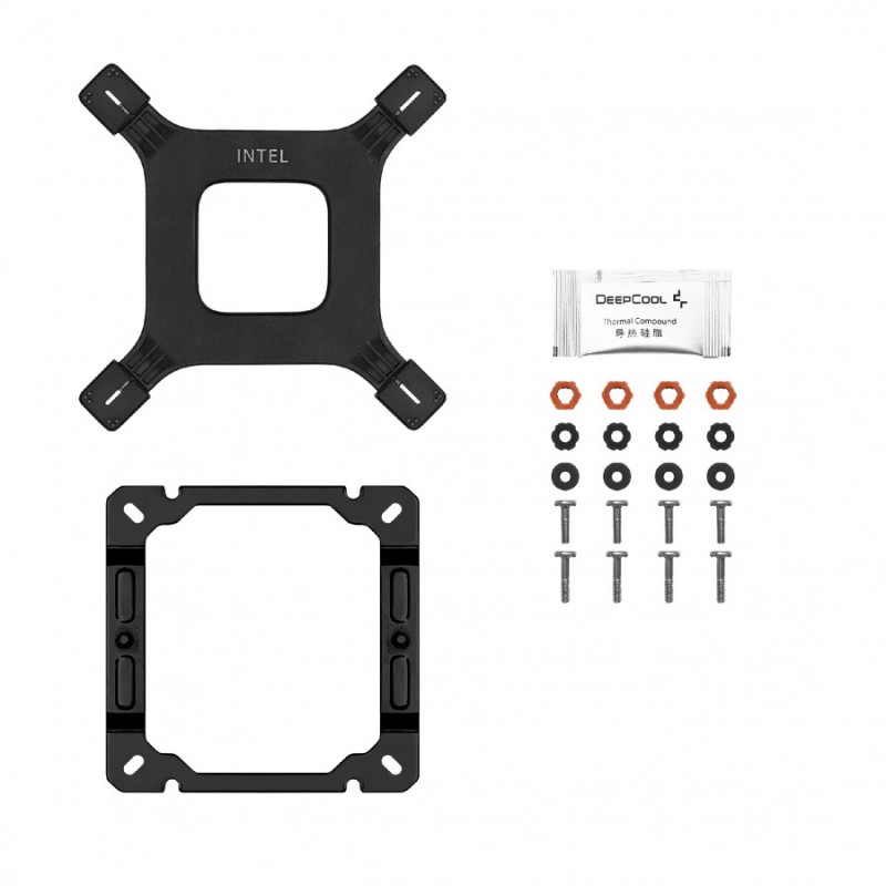 DeepCool охладител CPU Cooler AG500 BK - Addressable RGB V2 - LGA1851/AM5, R-AG500-BKAMMN-GJD