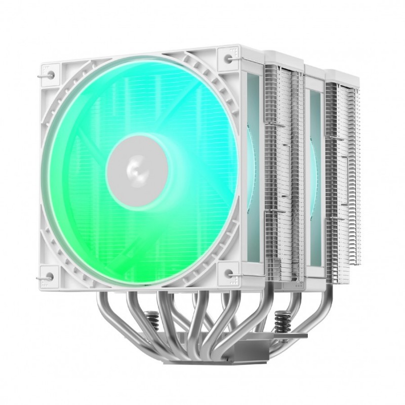 DeepCool охладител CPU Cooler AG620 G2 WH ARGB - Dual-Tower - LGA1851/AM5