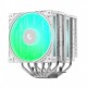 DeepCool охладител CPU Cooler AG620 G2 WH ARGB - Dual-Tower - LGA1851/AM5
