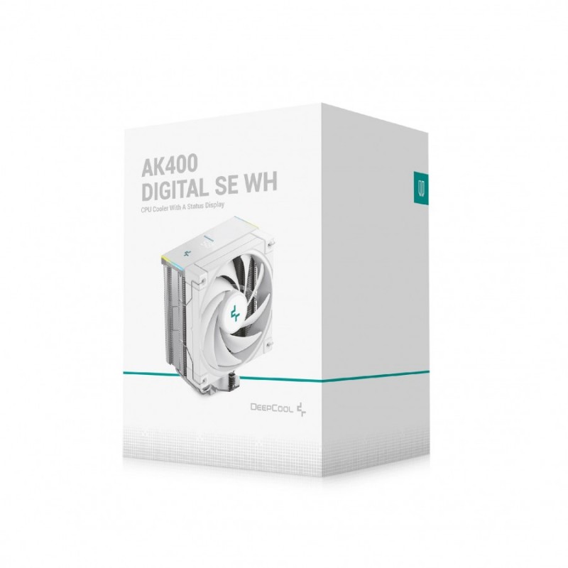 DeepCool охладител CPU Cooler AK400 DIGITAL SE WH - LGA1851/AM5