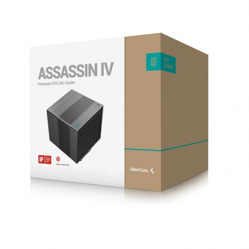 DeepCool охладител CPU Cooler ASSASSIN IV - Dual-Tower - LGA1700/AM5, R-ASN4-BKNNMT-G