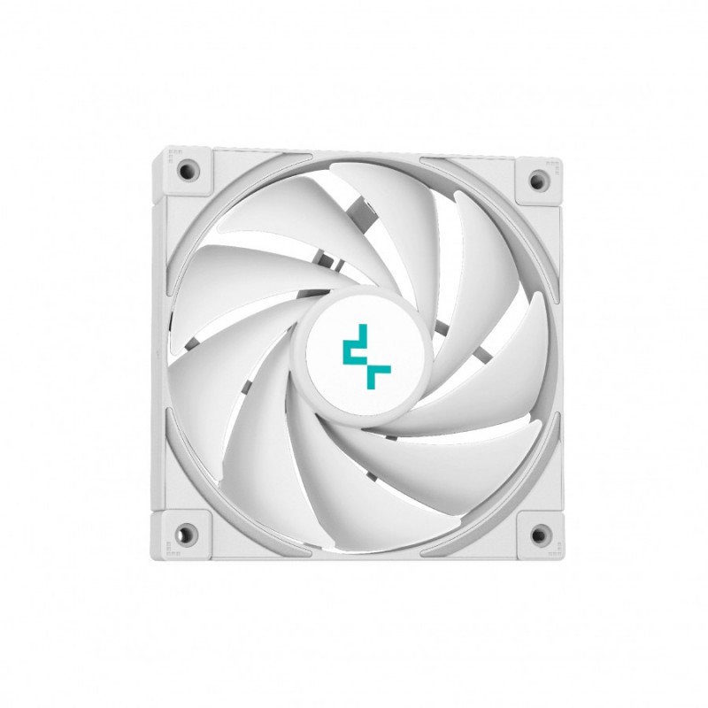 DeepCool водно охлаждане Water Cooling LT520 White - Addressable RGB, Infinity mirror design - LGA1700/AM5, R-LT520-WHAMNF-G-1