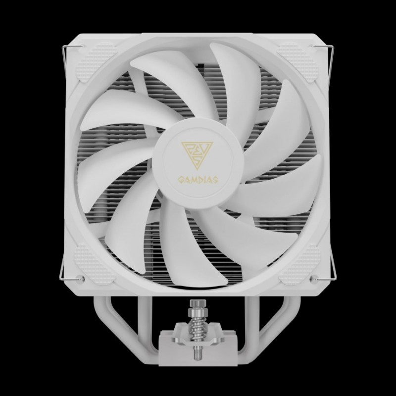 Gamdias охладител CPU Cooler - BOREAS E2 410 White - LGA1700/AM5, BOREAS-E2-410-WH