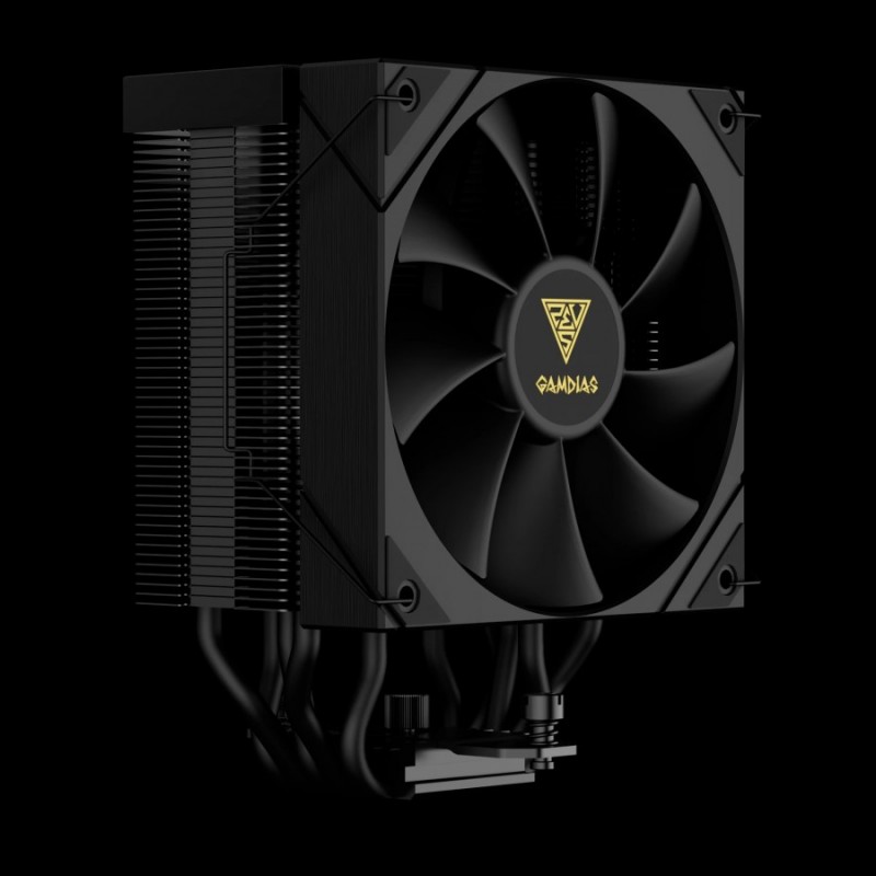 Gamdias охладител CPU Cooler BOREAS M2-51D - LGA1851/AM5, Digital Display, BOREAS-M2-51D