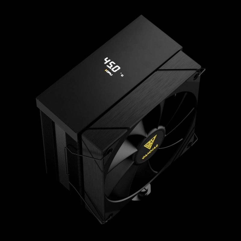 Gamdias охладител CPU Cooler BOREAS M2-51D - LGA1851/AM5, Digital Display, BOREAS-M2-51D