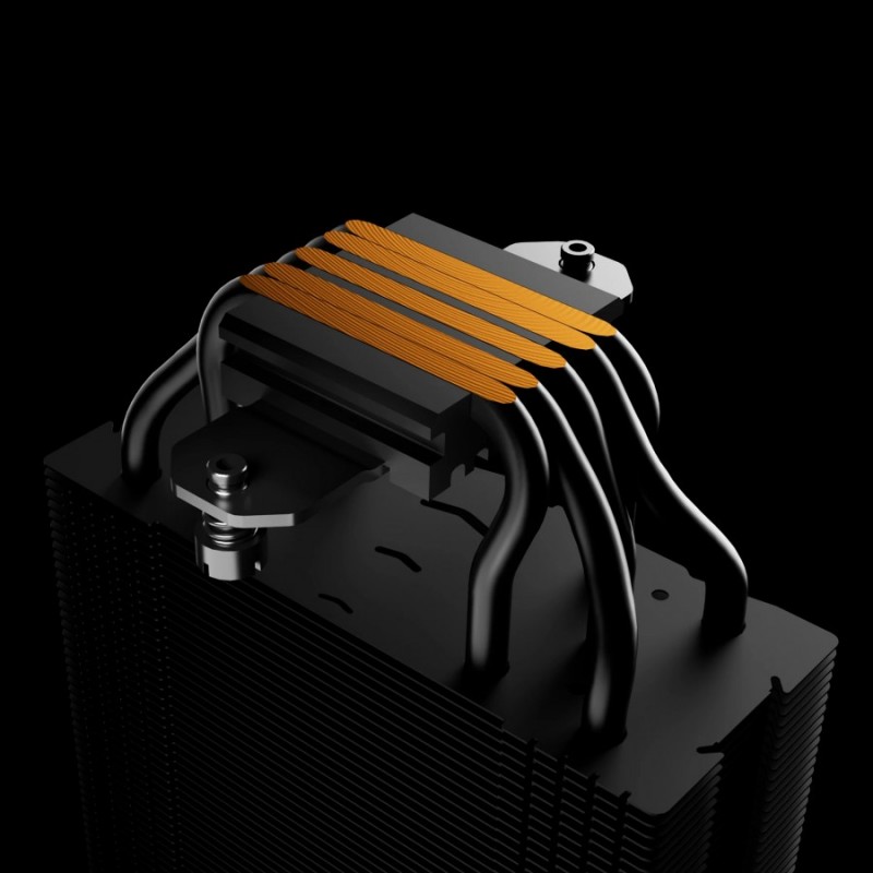 Gamdias охладител CPU Cooler BOREAS M2-51D - LGA1851/AM5, Digital Display, BOREAS-M2-51D