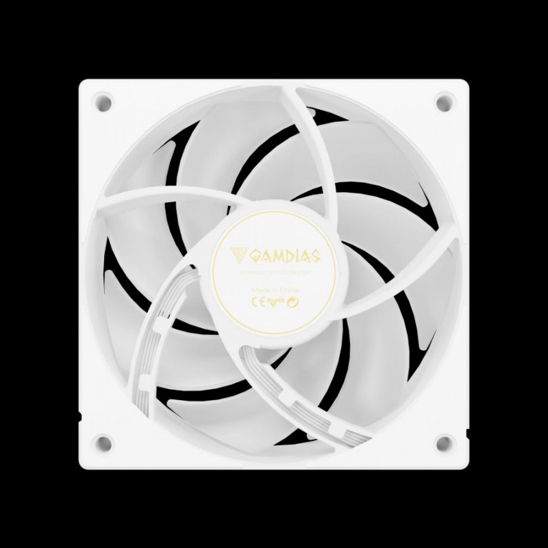 Gamdias водно охлаждане Water Cooling 360mm - AURA GL360 v2 WH - aRGB
