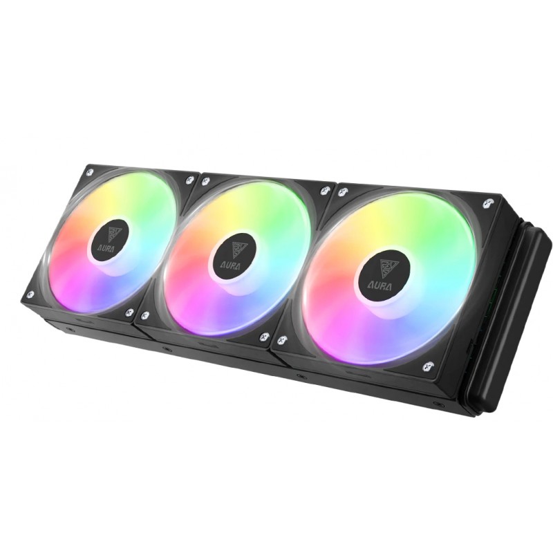 Gamdias водно охлаждане Water Cooling 360mm - AURA GL360 v2 - aRGB