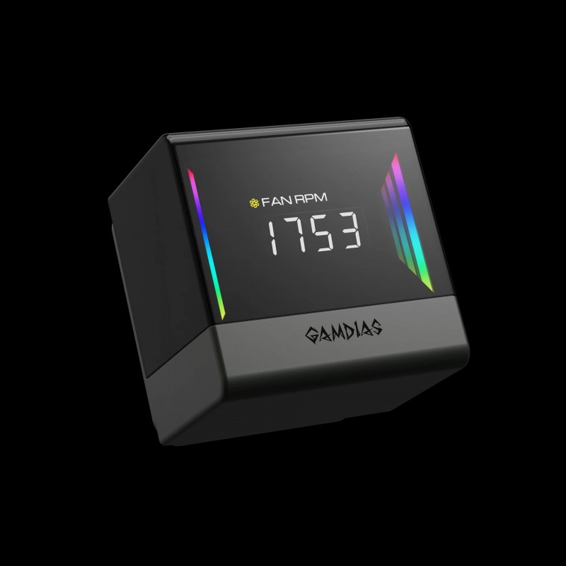 Gamdias водно охлаждане Water Cooling Chione E4-240 - LCD Screen, A-RGB, CHIONE-E4-240