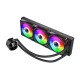 Gamemax водно охлаждане Water Cooling IceBurg 360 Digital Black - Addressable RGB