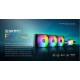 Geometric Future водно охлаждане Water Cooling - Eskimo Pro 360 Black - Addressable RGB, LGA1851/AM5, GEO-ESKIMO-PRO-36B