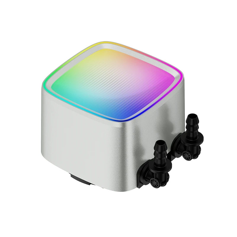 Geometric Future водно охлаждане Water Cooling - Eskimo Pro 420 White - Addressable RGB, LGA1851/AM5, GEO-ESKIMO-PRO-42W