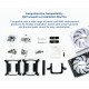 Montech водно охлаждане Hyper Flow ARGB 240, CPU Liquid Cooler, White, MONTECH-HYPER-FLOW-ARGB-240-WH