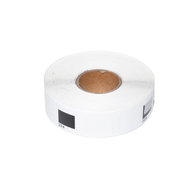 Makki съвместими етикети Brother DK-11204 ROLL ONLY - Multi Purpose Labels, 17mmx54mm, 400 labels per roll, Black on White - MK-DK-11204-RO-MK-DK-11204-RO