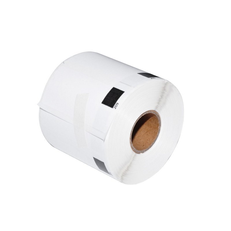 Makki съвместими етикети Brother DK-11209 ROLL ONLY - Small Address Paper Labels, 29mmx62mm, 800 labels per roll, Black on White - MK-DK-11209-RO-MK-DK-11209-RO