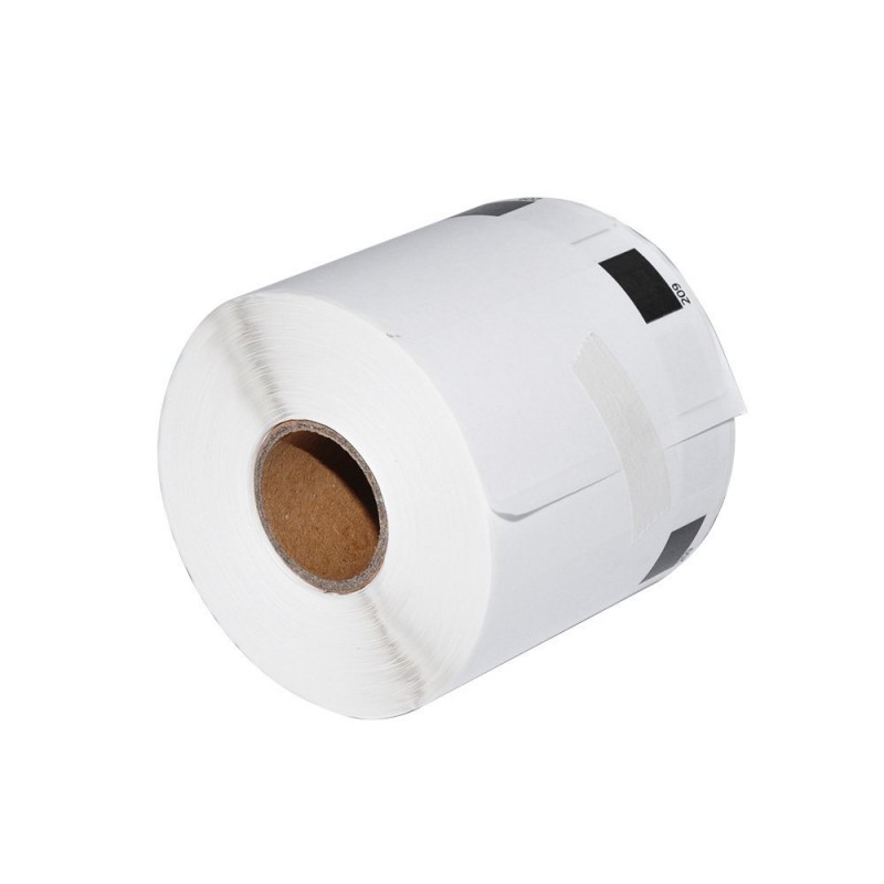 Makki съвместими етикети Brother DK-11209 ROLL ONLY - Small Address Paper Labels, 29mmx62mm, 800 labels per roll, Black on White - MK-DK-11209-RO-MK-DK-11209-RO