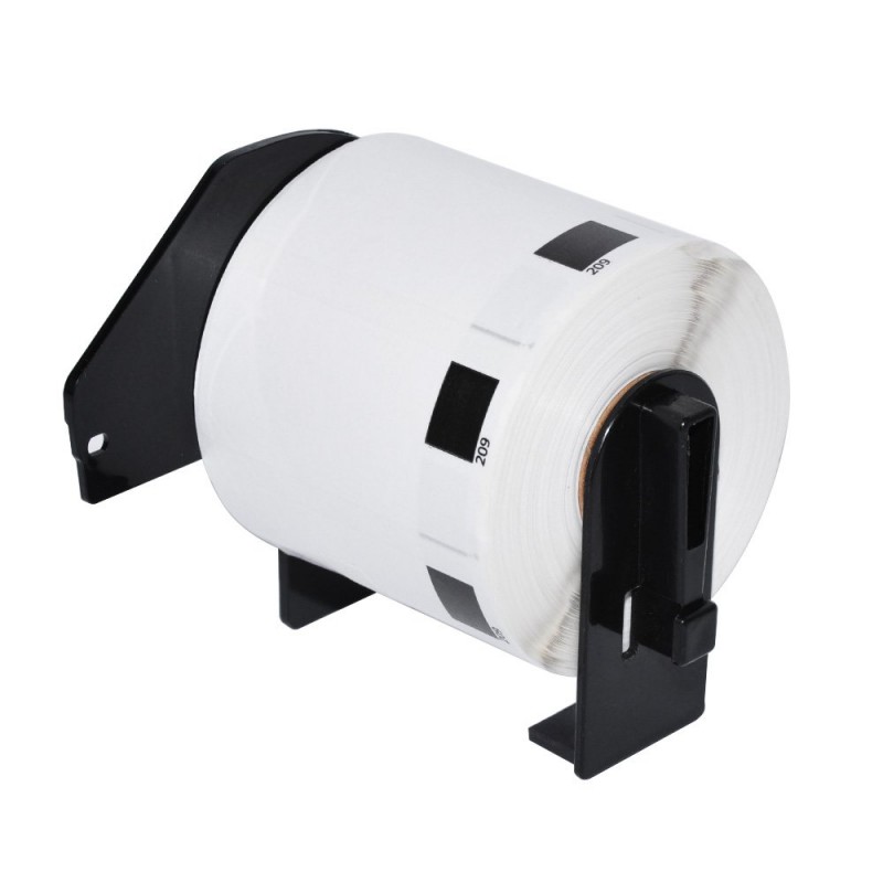 Makki съвместими етикети Brother DK-11209 - Small Address Paper Labels, 29mmx62mm, 800 labels per roll, Black on White - MK-DK-11209-MK-DK-11209