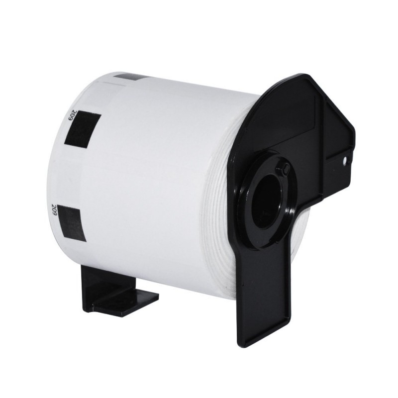 Makki съвместими етикети Brother DK-11209 - Small Address Paper Labels, 29mmx62mm, 800 labels per roll, Black on White - MK-DK-11209-MK-DK-11209