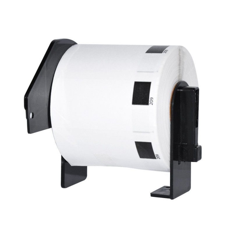 Makki съвместими етикети Brother DK-11209 - Small Address Paper Labels, 29mmx62mm, 800 labels per roll, Black on White - MK-DK-11209-MK-DK-11209