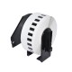 Makki съвместими етикети Brother DK-22214 - White Continuous Length Paper Tape 12mm x 30.48m, Black on White - MK-DK-22214-MK-DK-22214