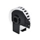Makki съвместими етикети Brother DK-22214 - White Continuous Length Paper Tape 12mm x 30.48m, Black on White - MK-DK-22214-MK-DK-22214
