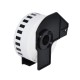 Makki съвместими етикети Brother DK-22214 - White Continuous Length Paper Tape 12mm x 30.48m, Black on White - MK-DK-22214-MK-DK-22214