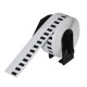 Makki съвместими етикети Brother DK-22214 - White Continuous Length Paper Tape 12mm x 30.48m, Black on White - MK-DK-22214-MK-DK-22214