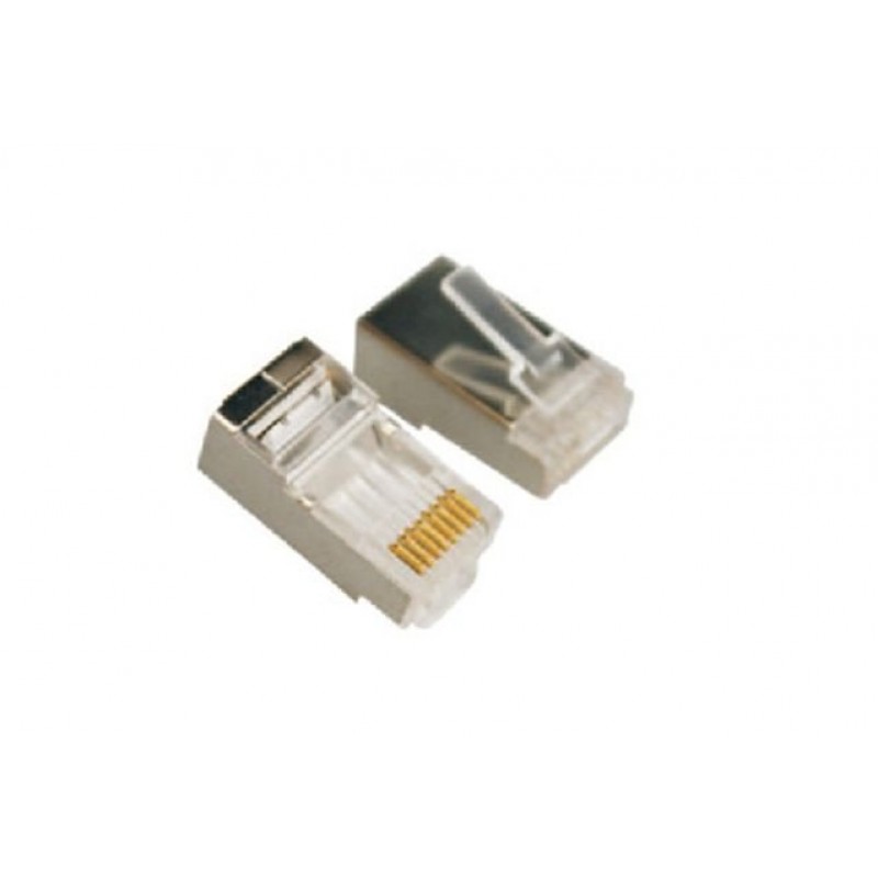 VCom Конектори UTP connectors Shileded STP 20pcs pack - NM025-20pcs-NM025-20pcs