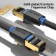 Vention Кабел LAN SFTP Cat.8 Patch Cable - 1M Black 40Gbps - IKABF, IKABF