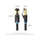 Vention Кабел LAN SFTP Cat.8 Patch Cable - 5.0M Black 40Gbps - IKABJ