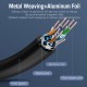 Vention Кабел LAN SSTP Cat.7 Patch Cable - 1M Black - ICDBF, ICDBF