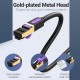 Vention Кабел LAN SSTP Cat.7 Patch Cable - 1M Black - ICDBF, ICDBF