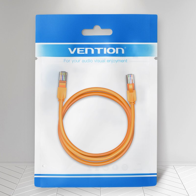 Vention Кабел LAN UTP Cat.6 Patch Cable - 1M Orange - IBEOF, IBEOF