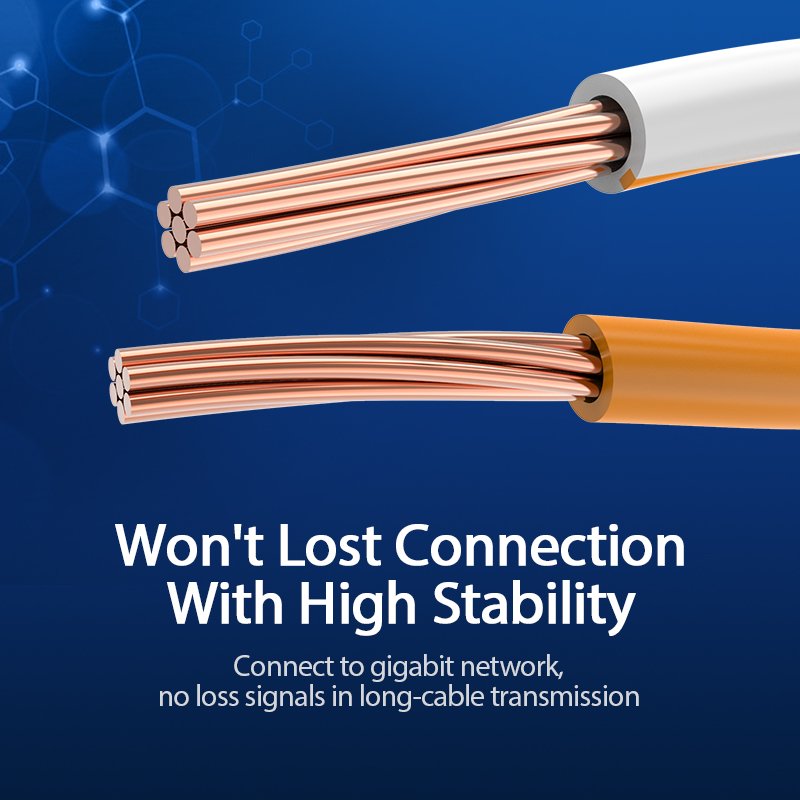 Vention Кабел LAN UTP Cat.6 Patch Cable - 2M Black - IBEBH, IBEBH