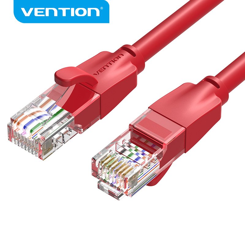 Vention Кабел LAN UTP Cat.6 Patch Cable - 2M Red - IBERH, IBERH