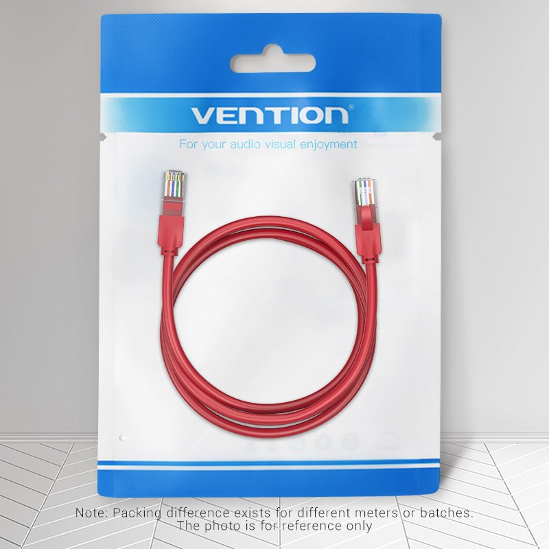 Vention Кабел LAN UTP Cat.6 Patch Cable - 2M Red - IBERH, IBERH