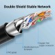Vention удължителен кабел Cat.8 SSTP Extension Patch Cable 5M Black 40Gbps - IKHBJ, IKHBJ