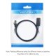 Vention удължителен кабел Cat.8 SSTP Extension Patch Cable 5M Black 40Gbps - IKHBJ, IKHBJ