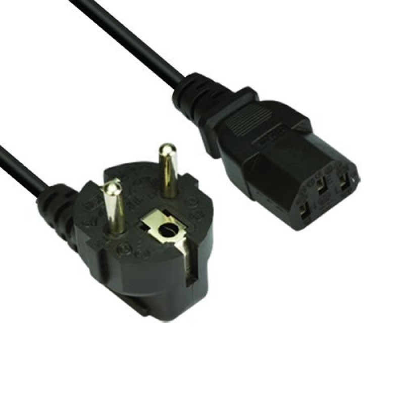 Makki Захранващ кабел Power Cord Computer schuko 220V 1.5m Bulk - MAKKI-CBL-CE021-1.5m-MAKKI-CBL-CE021-1.5m