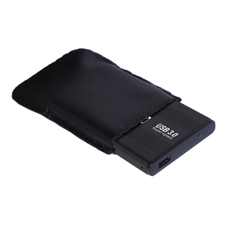 Makki Външна кутия за харддиск External Case 2.5" SATA USB3.0 Aluminium Black-MAKKI-SATA254U3