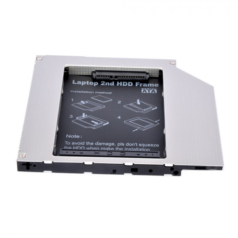 Makki кади Laptop Caddy 9.0mm SATA3 HD9001-SS-MAKKI-CADDY-9001