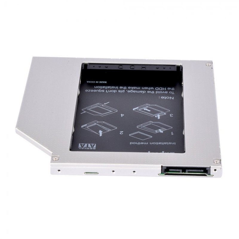 Makki кади Laptop Caddy 9.0mm SATA3 HD9001-SS-MAKKI-CADDY-9001