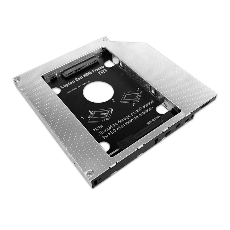 Makki кади за лаптоп Laptop Caddy 12.7mm SATA3 with LED/switch MAKKI-CADDY-127-LS-MAKKI-CADDY-127-LS