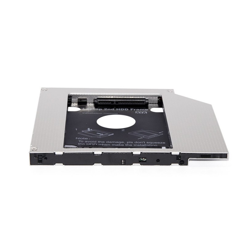 Makki тънко кади за лаптоп Laptop Caddy 9.5mm SATA3 with LED/switch MAKKI-CADDY-95-LS-MAKKI-CADDY-95-LS